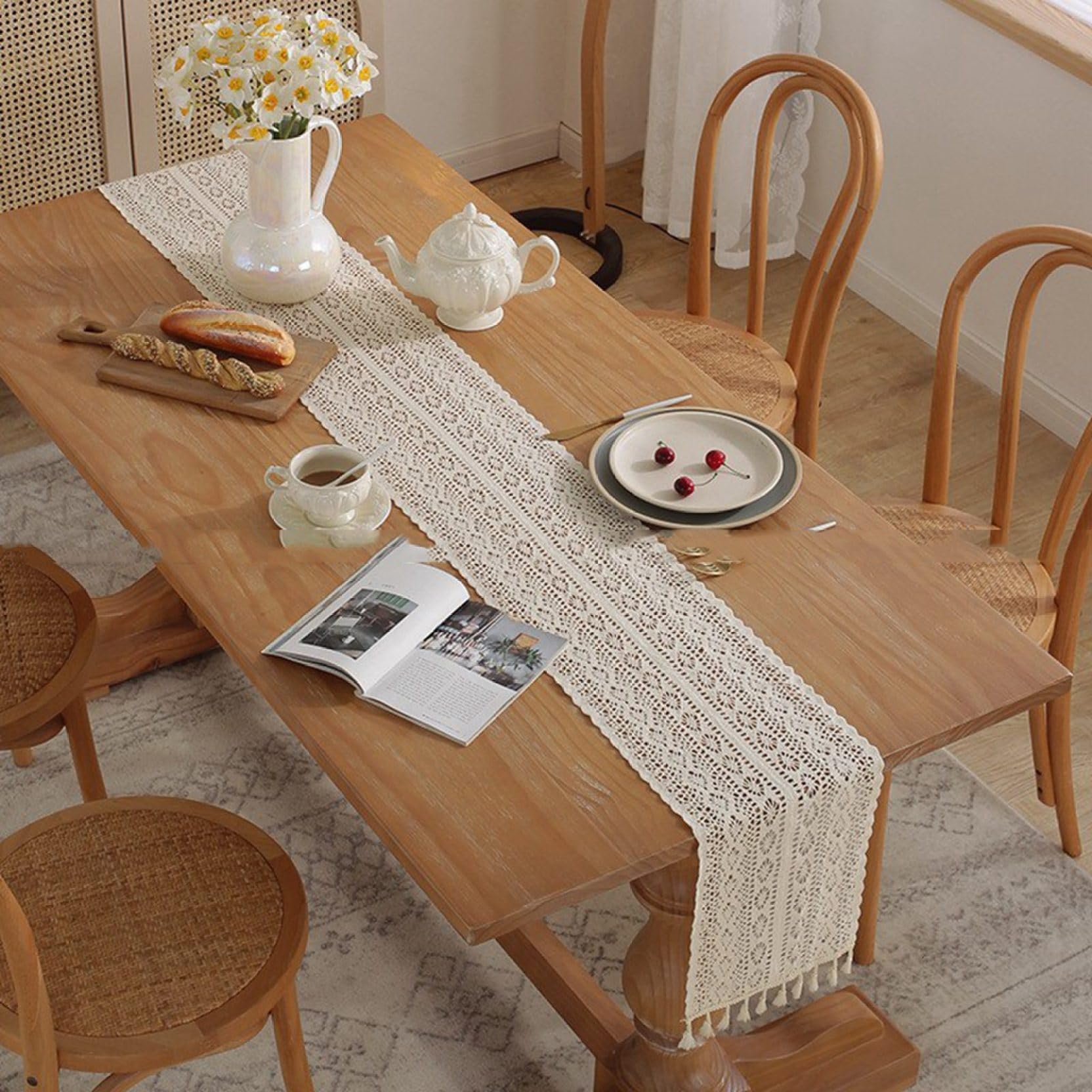 編み物テーブルランナー 楽天市場】テーブルランナー テーブルセンター センタークロス